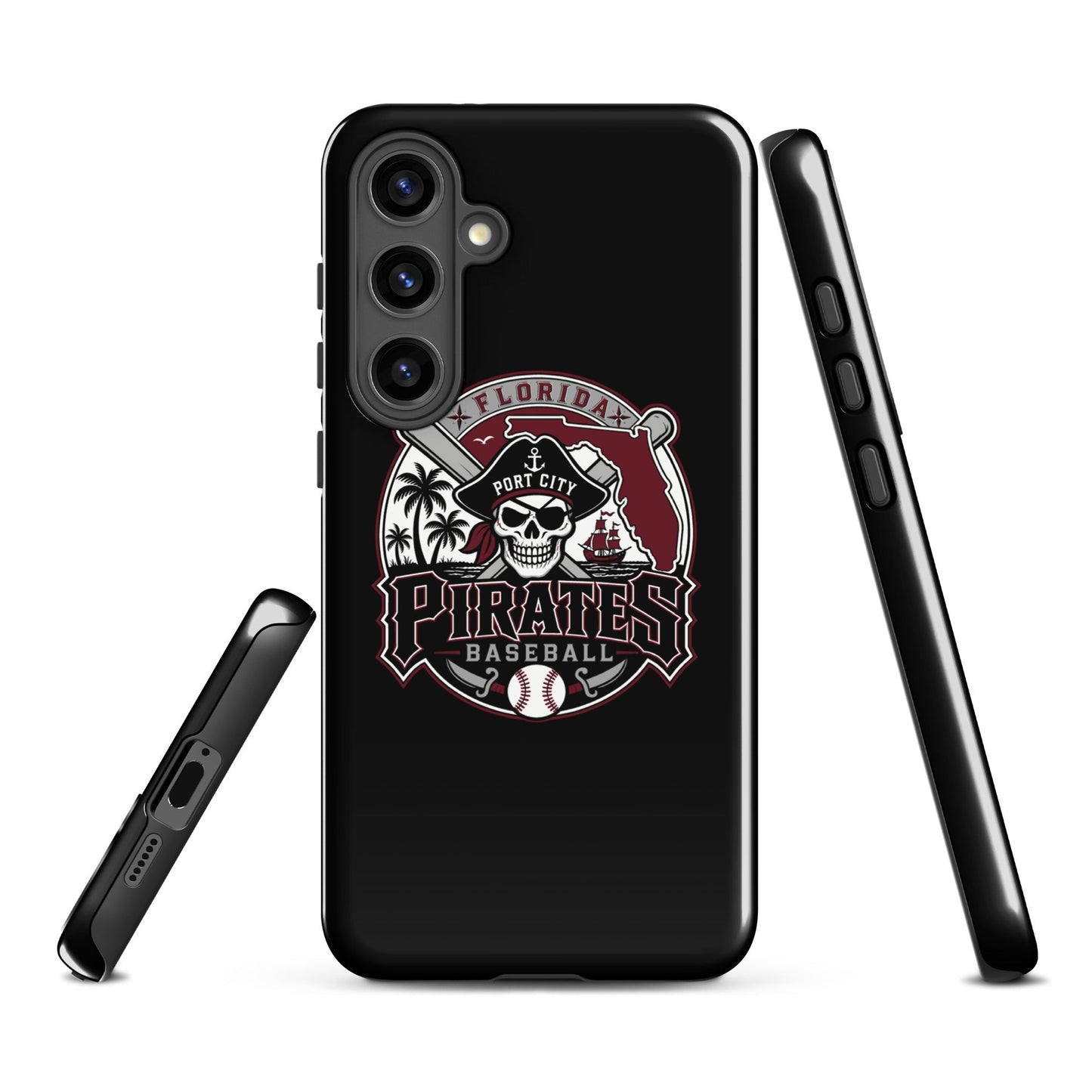 Tough Case for Samsung® | Port City Pirates | Emblem Logo