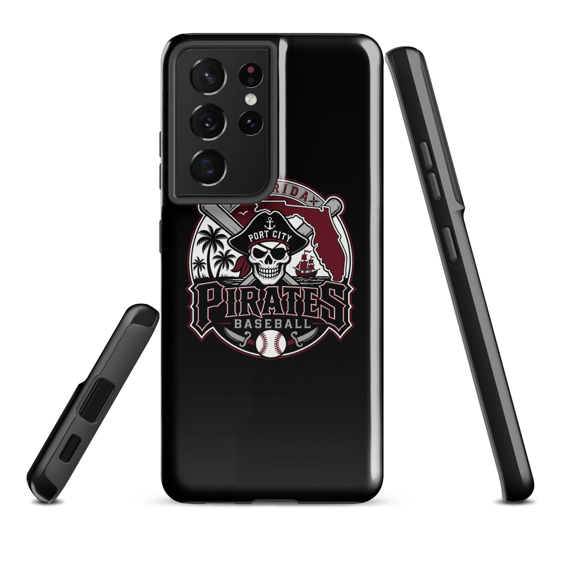 Tough Case for Samsung® | Port City Pirates | Emblem Logo
