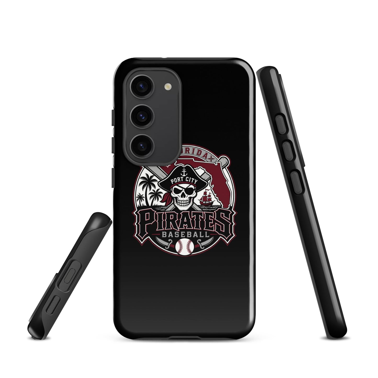 Tough Case for Samsung® | Port City Pirates | Emblem Logo