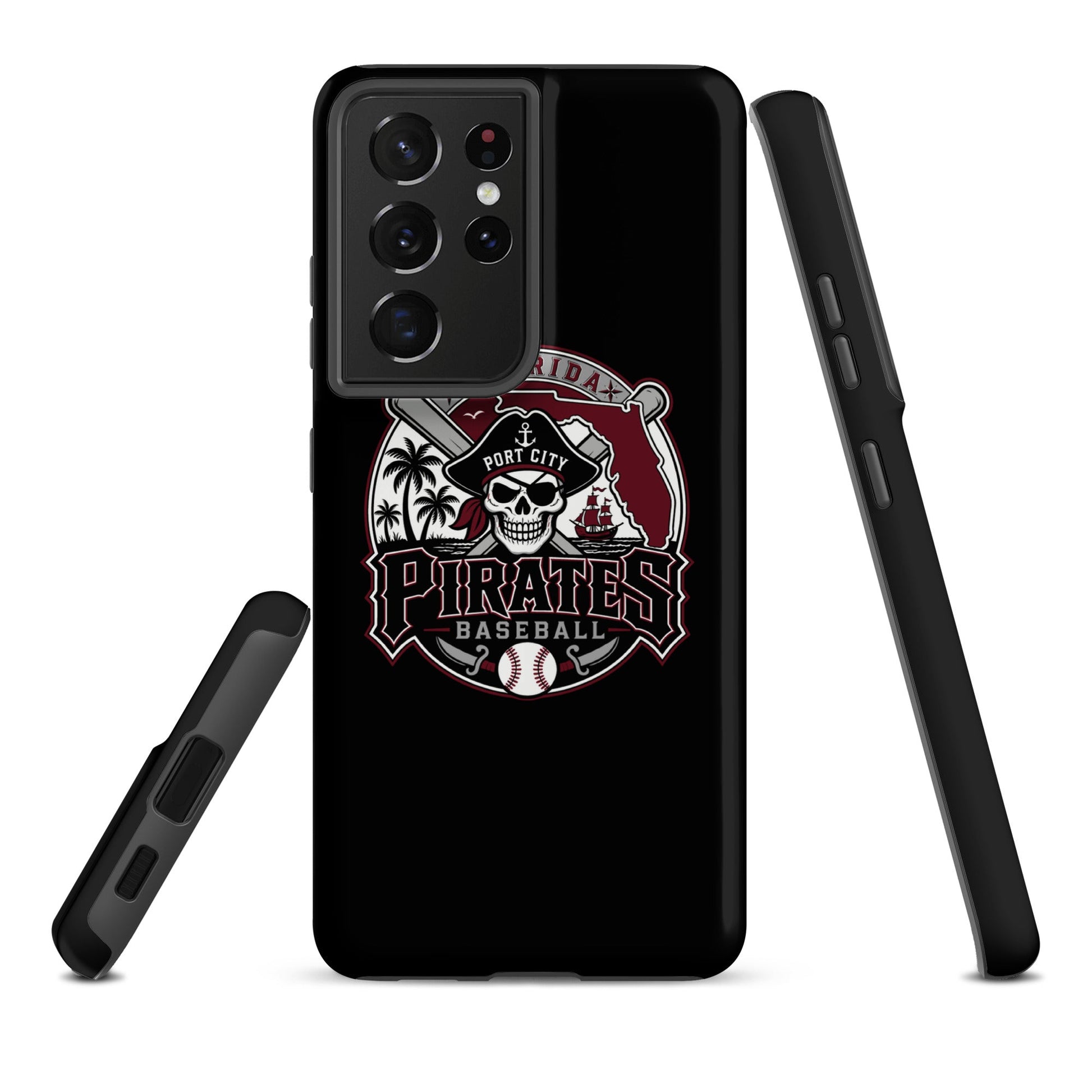 Tough Case for Samsung® | Port City Pirates | Emblem Logo