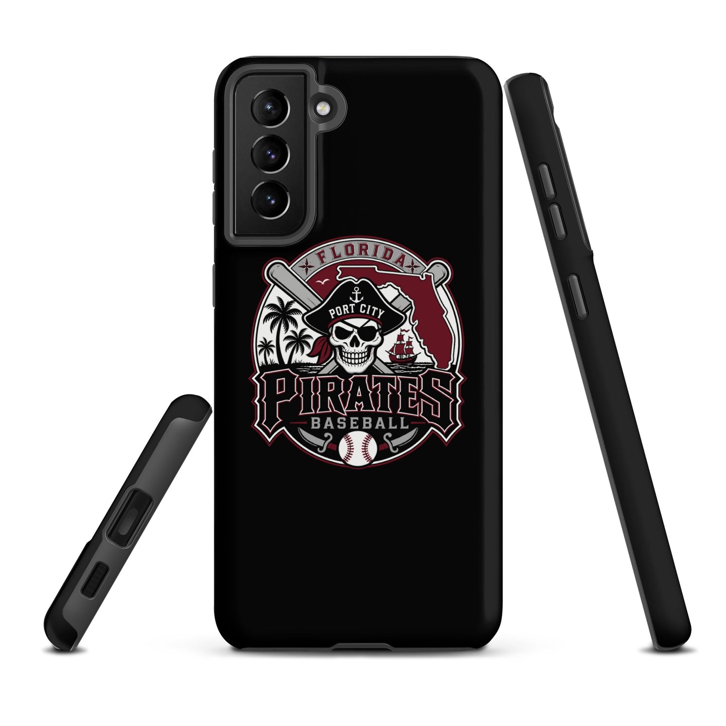 Tough Case for Samsung® | Port City Pirates | Emblem Logo