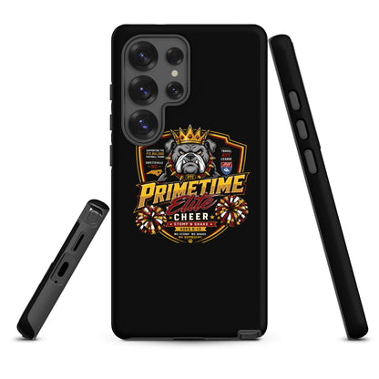 Tough Case for Samsung® | PTE Bulldog Cheer | Shield Logo