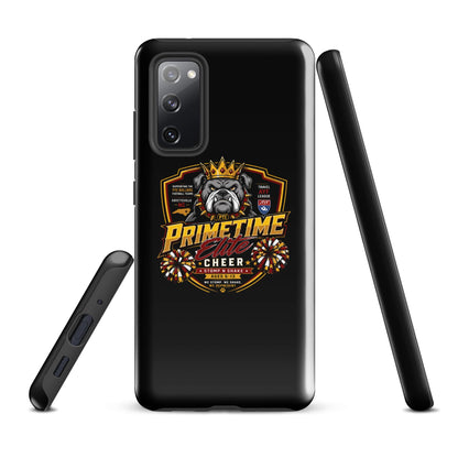 Tough Case for Samsung® | PTE Bulldog Cheer | Shield Logo