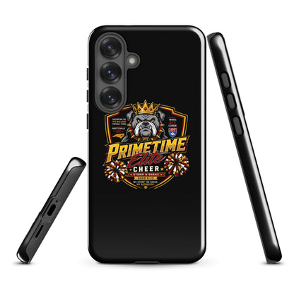 Tough Case for Samsung® | PTE Bulldog Cheer | Shield Logo