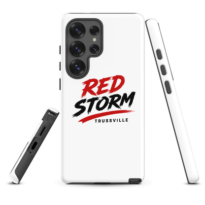 Tough Case for Samsung® | Red Storm | Modern Script Logo