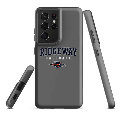 Tough Case for Samsung® | Ridgeway High School Baseball | Modern Script Logo