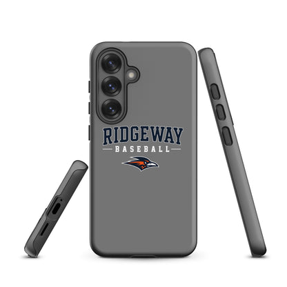 Tough Case for Samsung® | Ridgeway High School Baseball | Modern Script Logo
