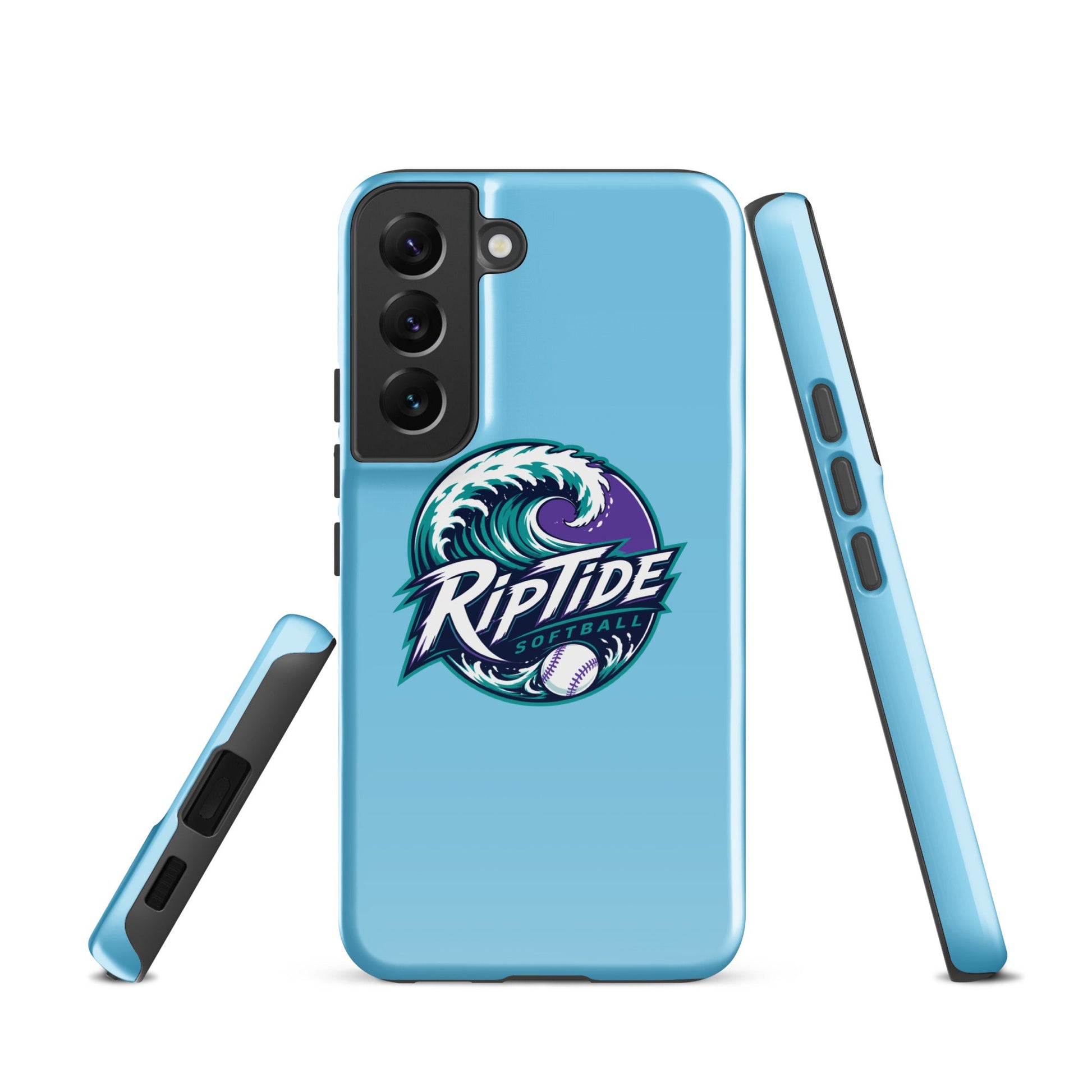 Tough Case for Samsung® | RipTide Softball | Emblem Logo