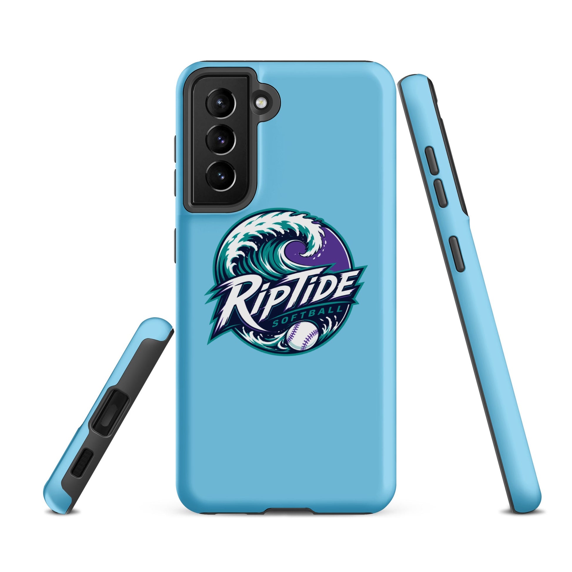 Tough Case for Samsung® | RipTide Softball | Emblem Logo