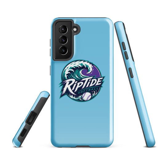 Tough Case for Samsung® | RipTide Softball | Emblem Logo