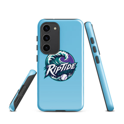 Tough Case for Samsung® | RipTide Softball | Emblem Logo