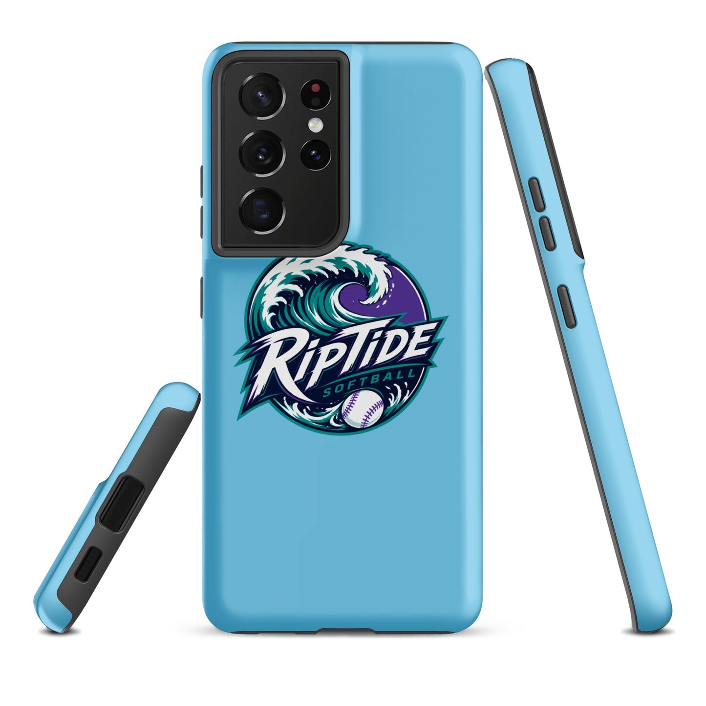 Tough Case for Samsung® | RipTide Softball | Emblem Logo
