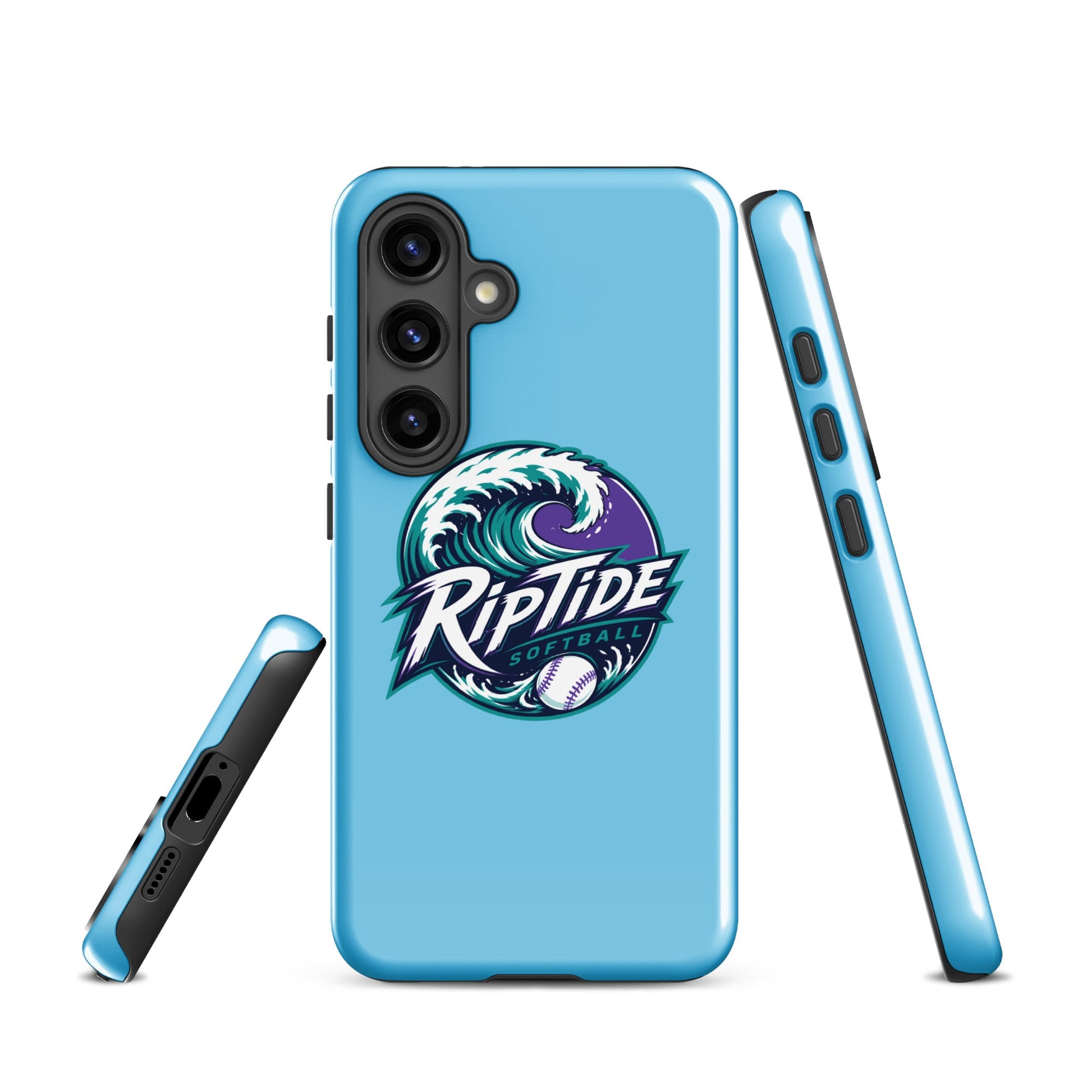 Tough Case for Samsung® | RipTide Softball | Emblem Logo