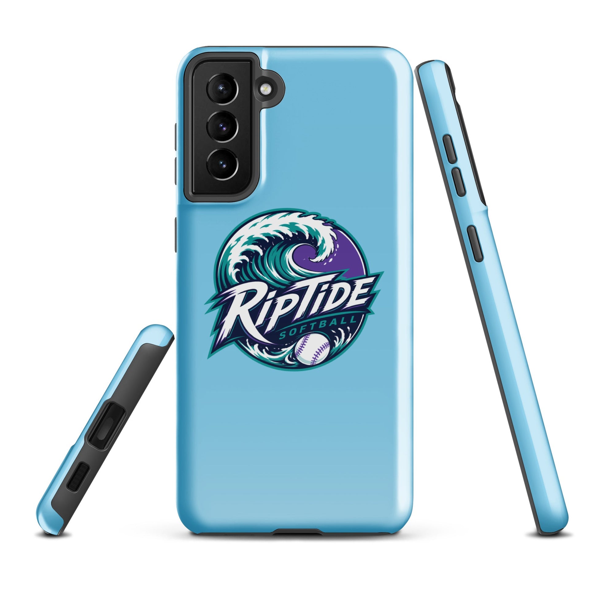 Tough Case for Samsung® | RipTide Softball | Emblem Logo