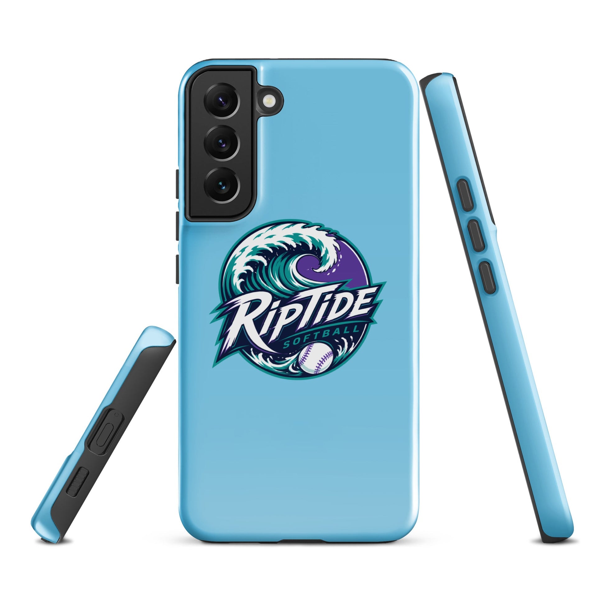 Tough Case for Samsung® | RipTide Softball | Emblem Logo