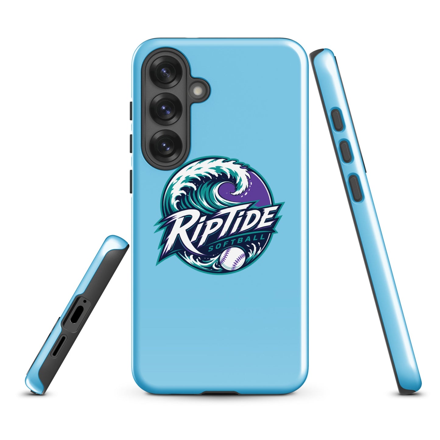 Tough Case for Samsung® | RipTide Softball | Emblem Logo