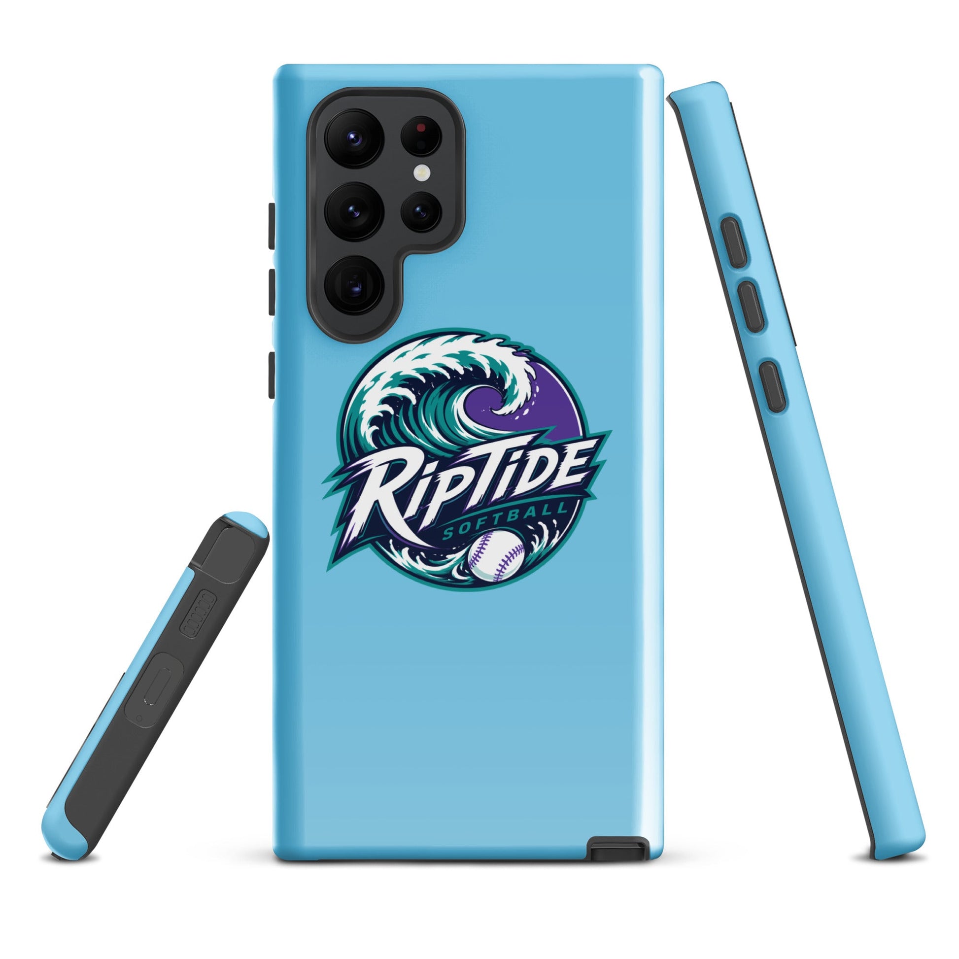 Tough Case for Samsung® | RipTide Softball | Emblem Logo