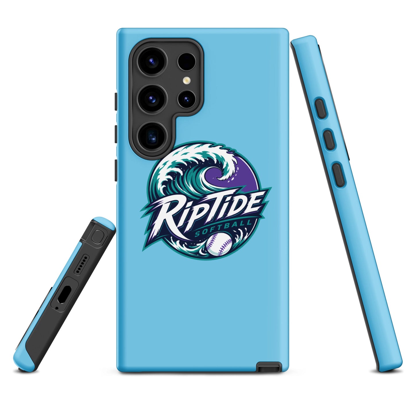 Tough Case for Samsung® | RipTide Softball | Emblem Logo