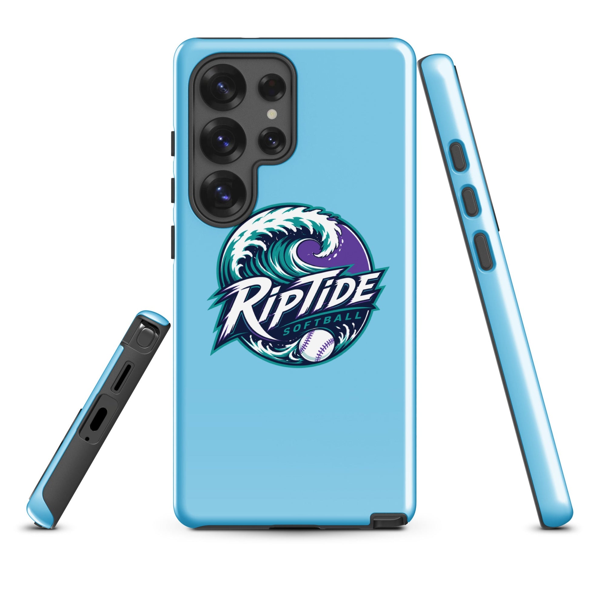 Tough Case for Samsung® | RipTide Softball | Emblem Logo