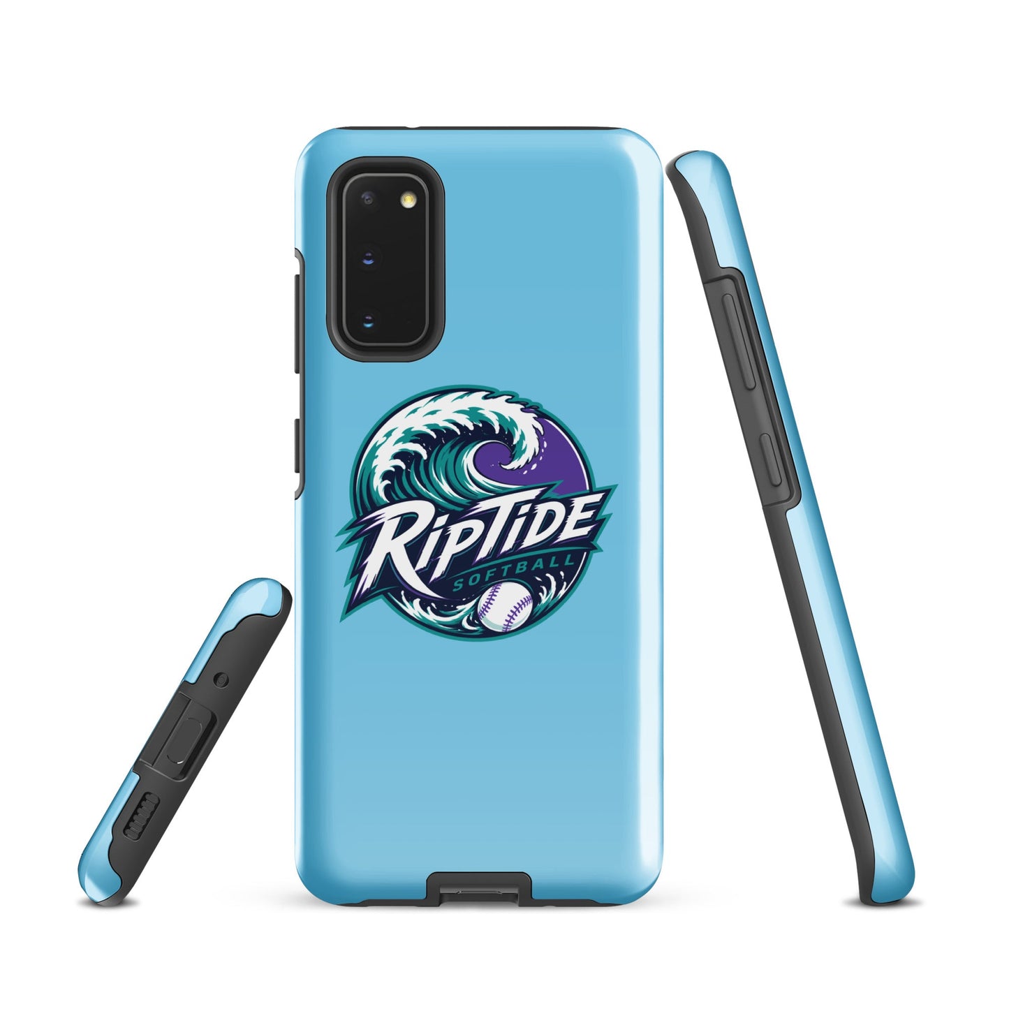 Tough Case for Samsung® | RipTide Softball | Emblem Logo