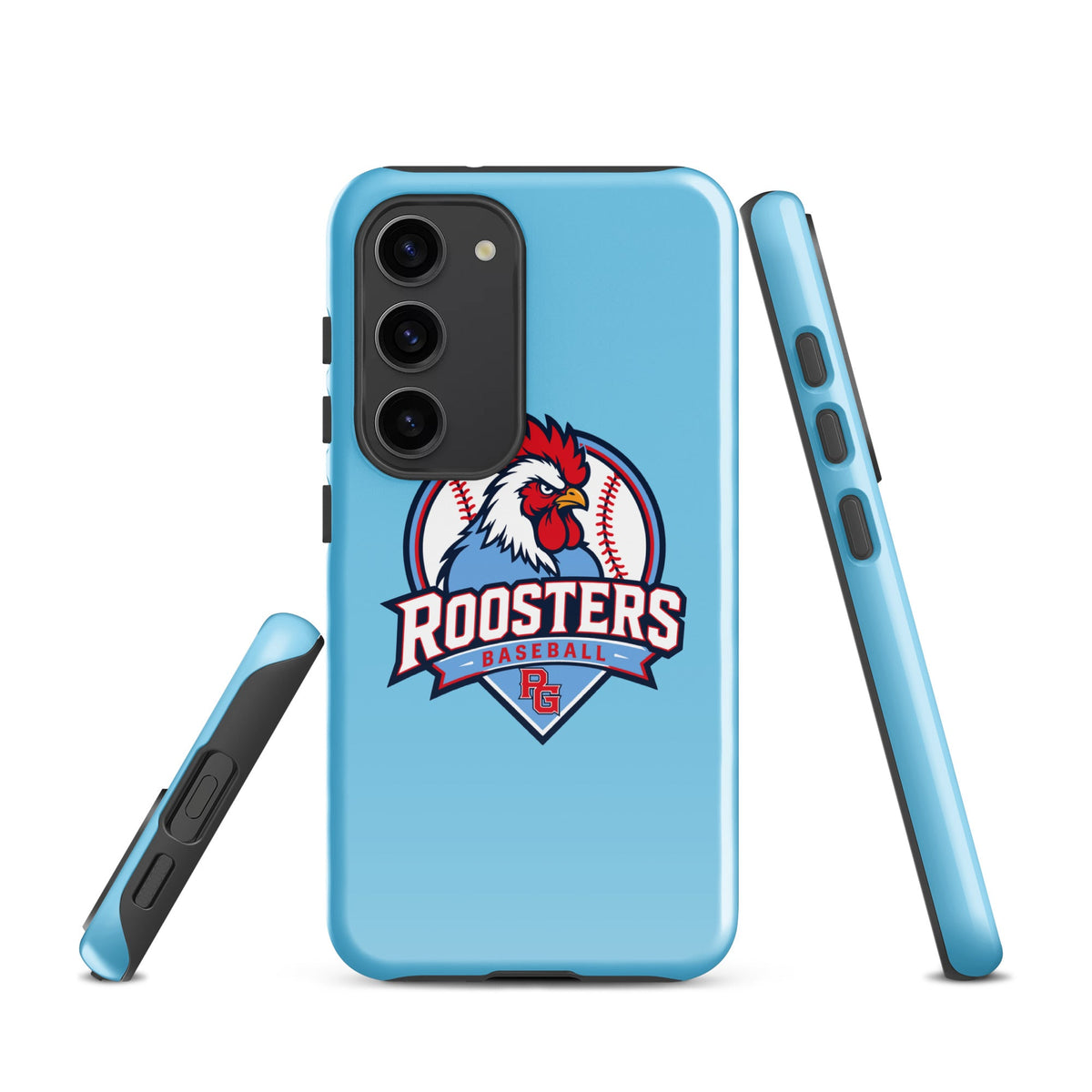 Tough Case for Samsung® | Rooster Nation | Athletic Crest Logo