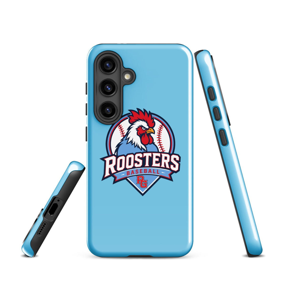 Tough Case for Samsung® | Rooster Nation | Athletic Crest Logo