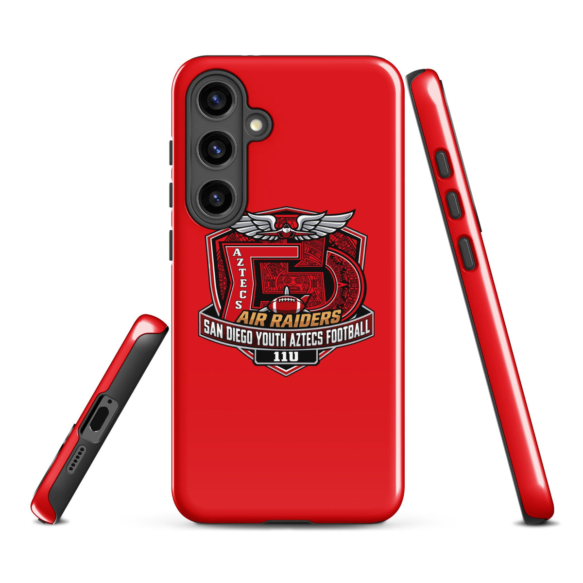 Tough Case for Samsung® | San Diego Youth Aztecs Football 11u Air Raiders | Shield Logo