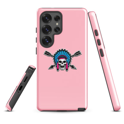 Tough Case for Samsung® | Savage Softball | Chief Skullcrest Logo