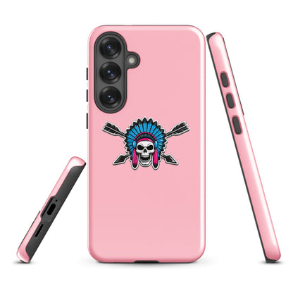 Tough Case for Samsung® | Savage Softball | Chief Skullcrest Logo