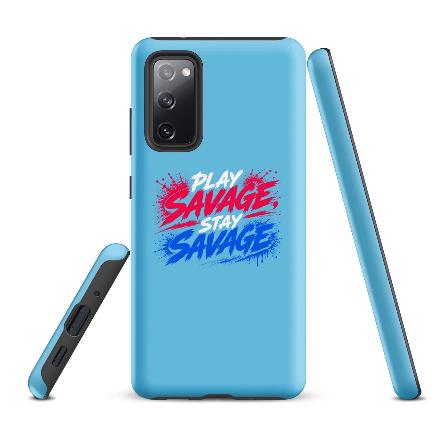 Tough Case for Samsung® | Savage Softball | Play Stay Logo
