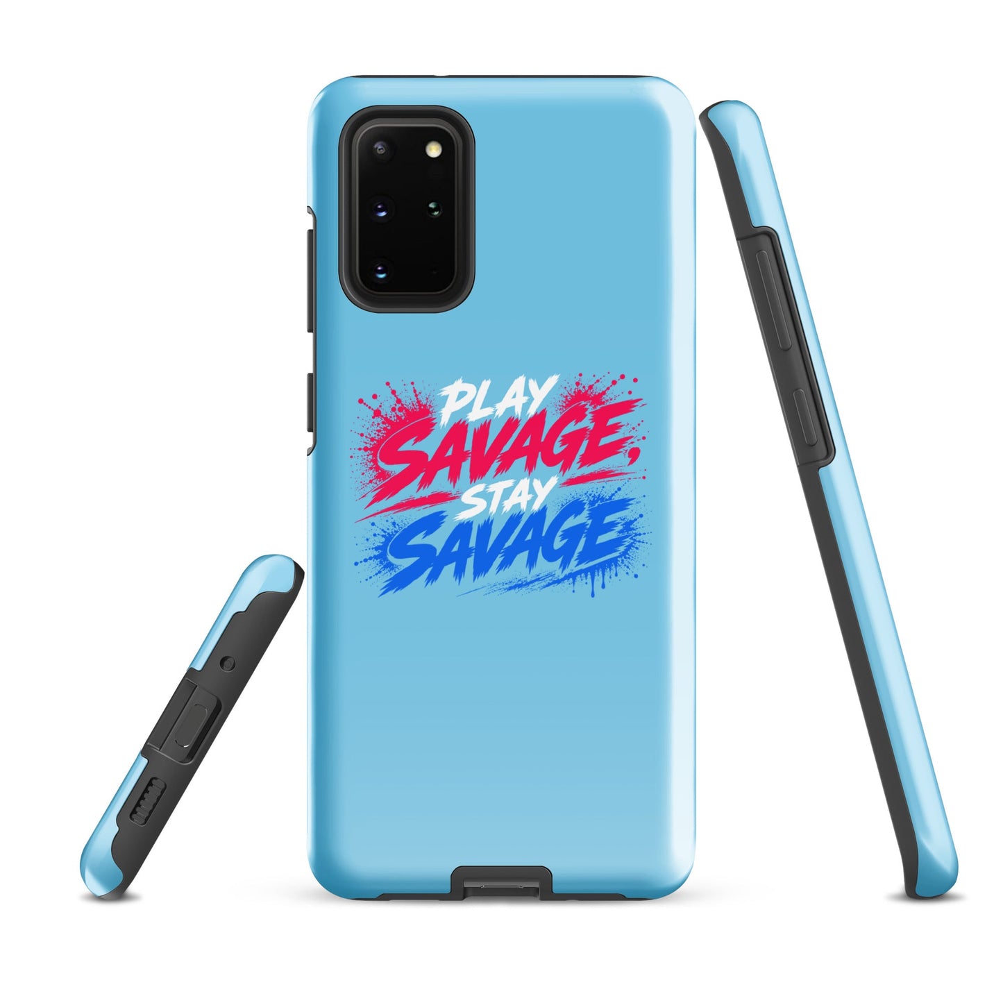 Tough Case for Samsung® | Savage Softball | Play Stay Logo