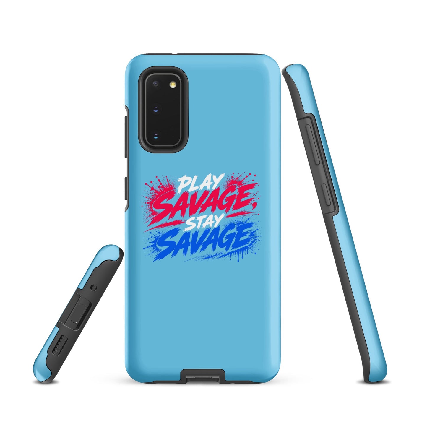 Tough Case for Samsung® | Savage Softball | Play Stay Logo