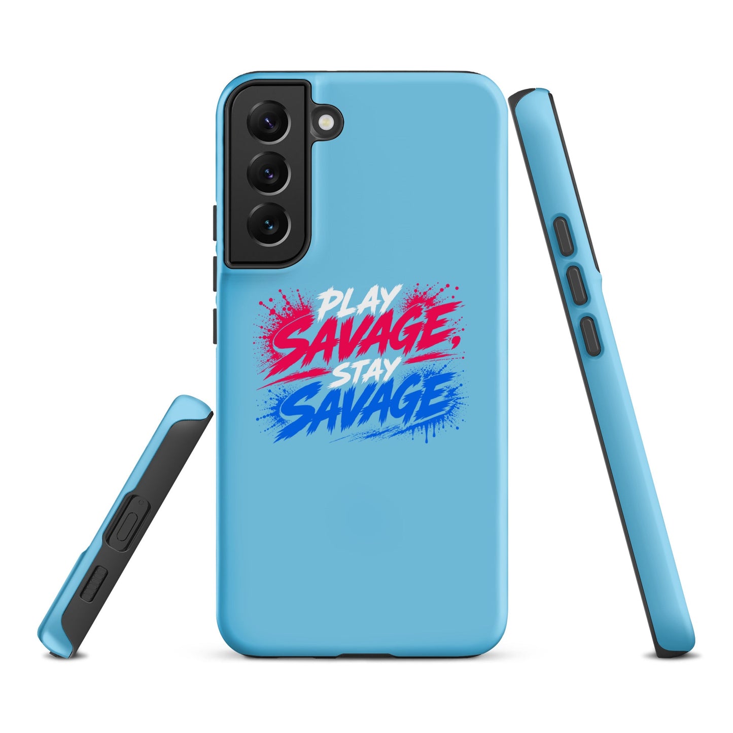 Tough Case for Samsung® | Savage Softball | Play Stay Logo