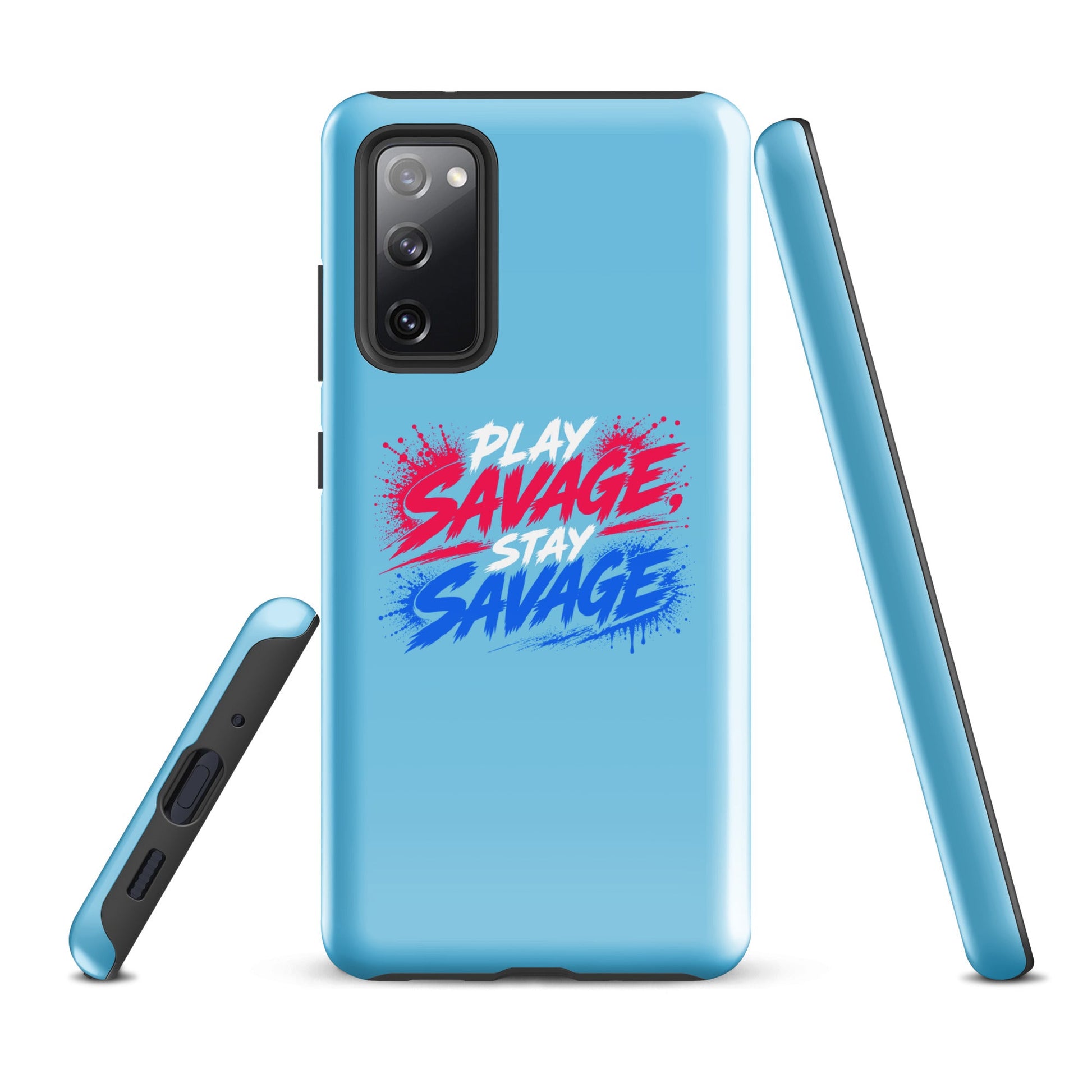 Tough Case for Samsung® | Savage Softball | Play Stay Logo
