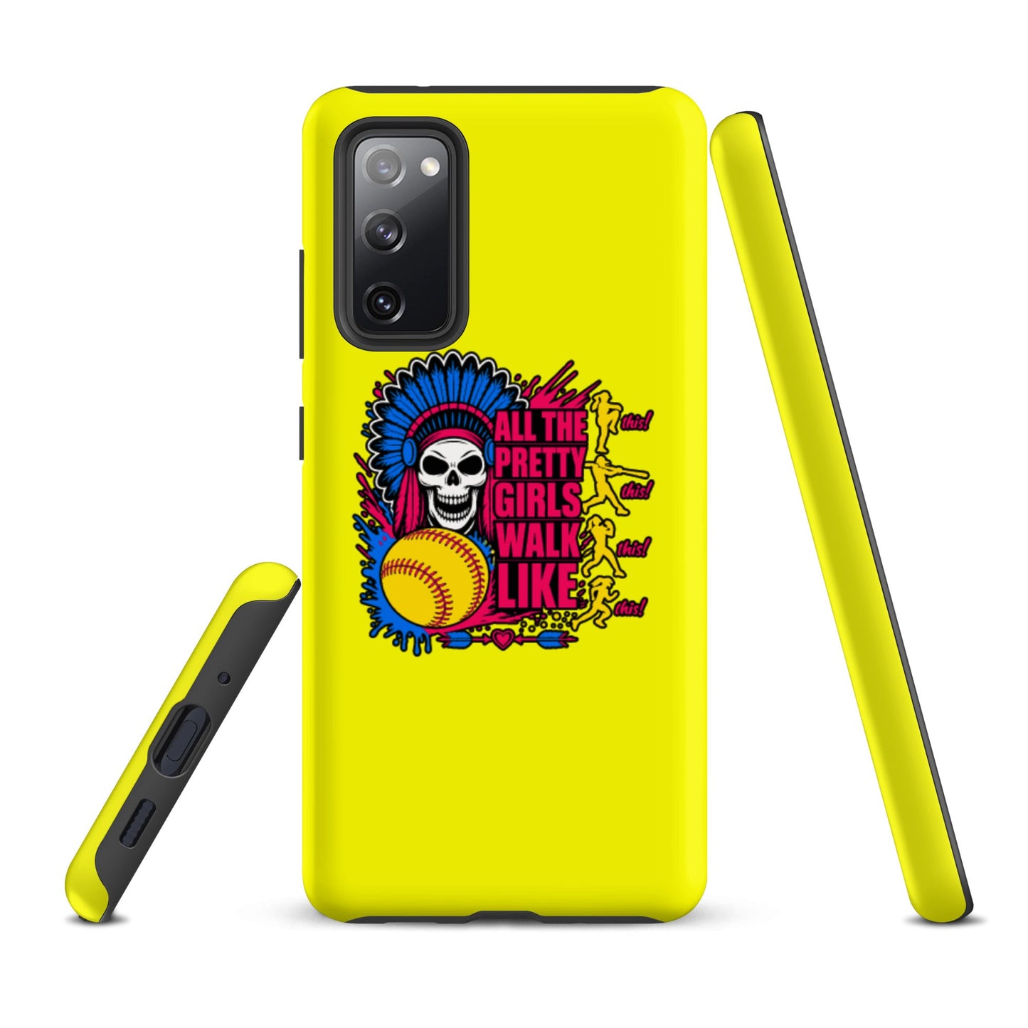 Tough Case for Samsung® | Savage Softball | Varsity Vanguard Logo