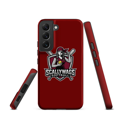 Tough Case for Samsung® | Scallywags Softball | Crest Logo