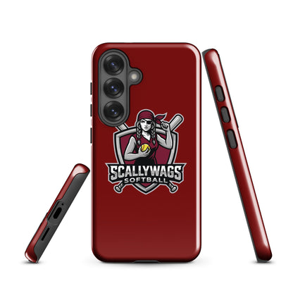 Tough Case for Samsung® | Scallywags Softball | Crest Logo