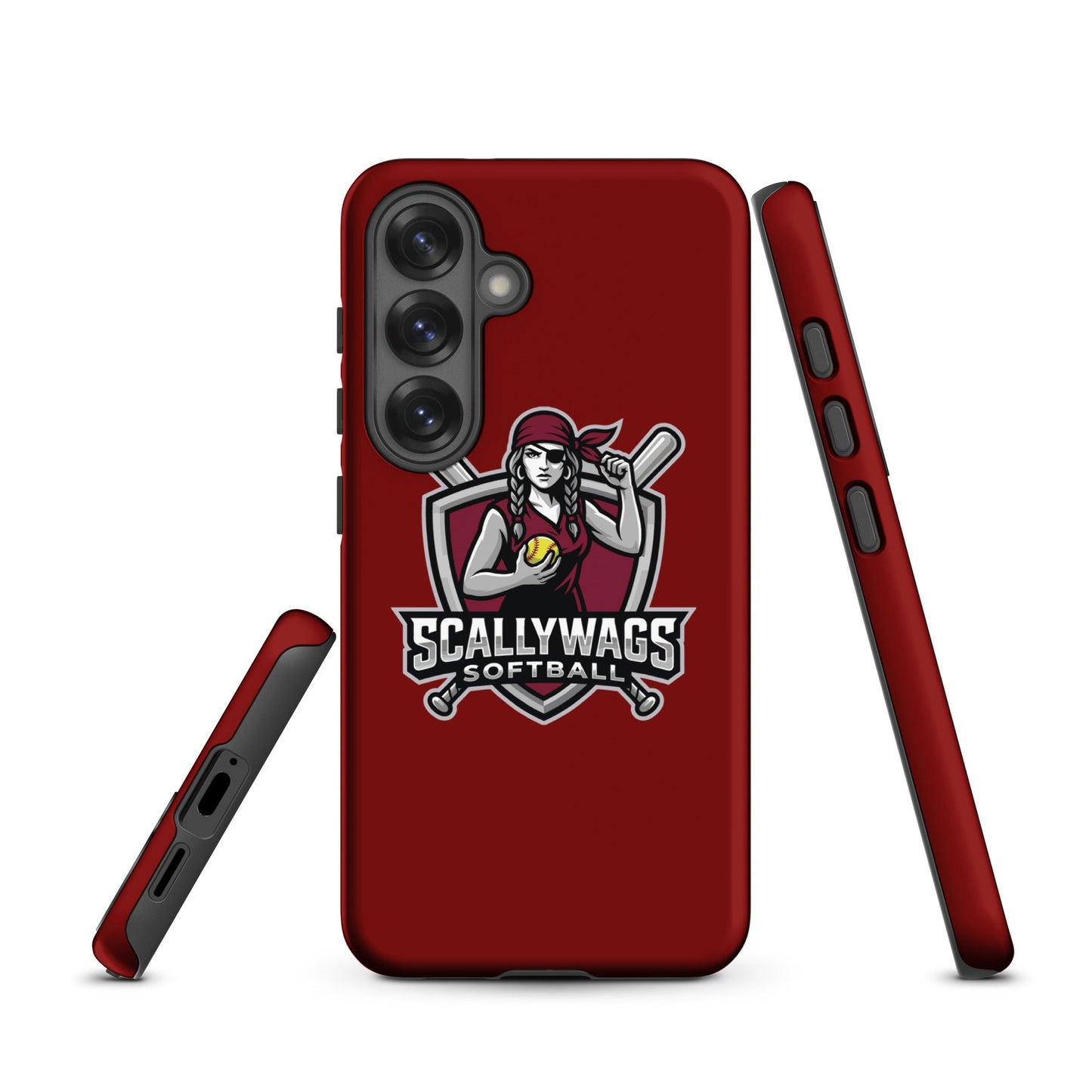 Tough Case for Samsung® | Scallywags Softball | Crest Logo