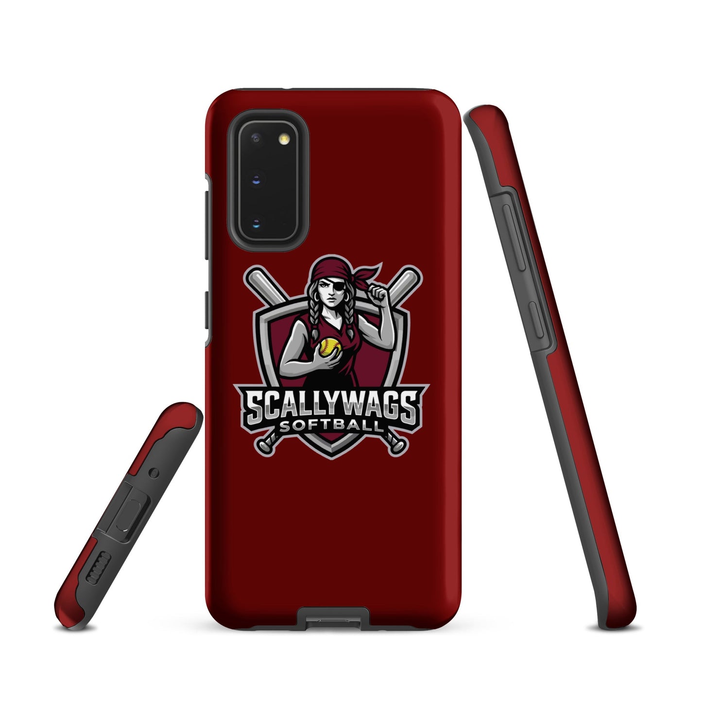 Tough Case for Samsung® | Scallywags Softball | Crest Logo
