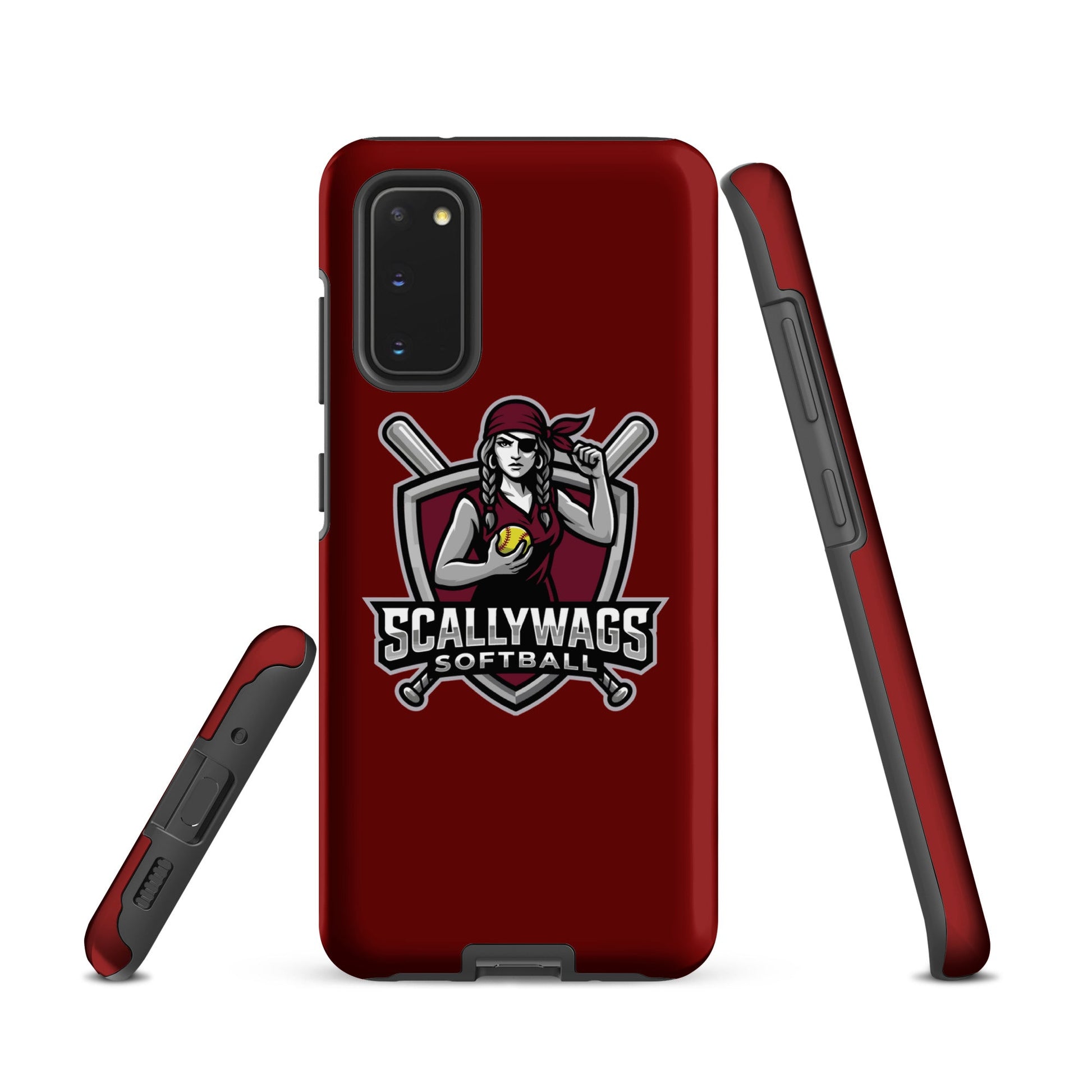 Tough Case for Samsung® | Scallywags Softball | Crest Logo