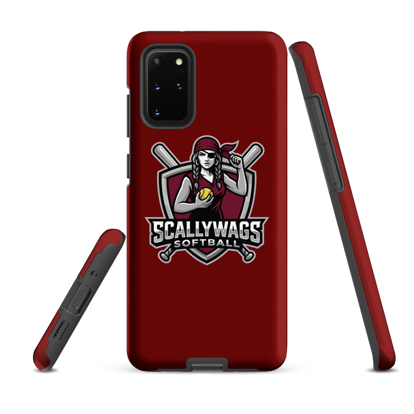Tough Case for Samsung® | Scallywags Softball | Crest Logo