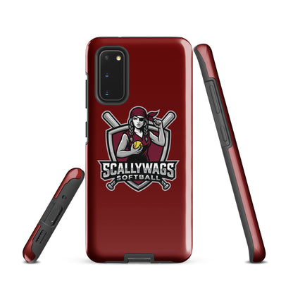 Tough Case for Samsung® | Scallywags Softball | Crest Logo