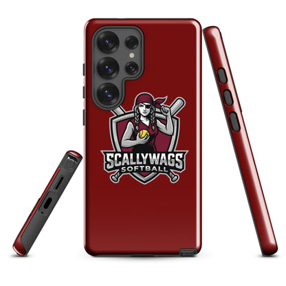 Tough Case for Samsung® | Scallywags Softball | Crest Logo