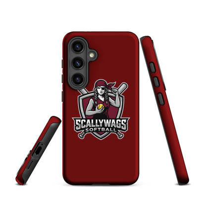 Tough Case for Samsung® | Scallywags Softball | Crest Logo