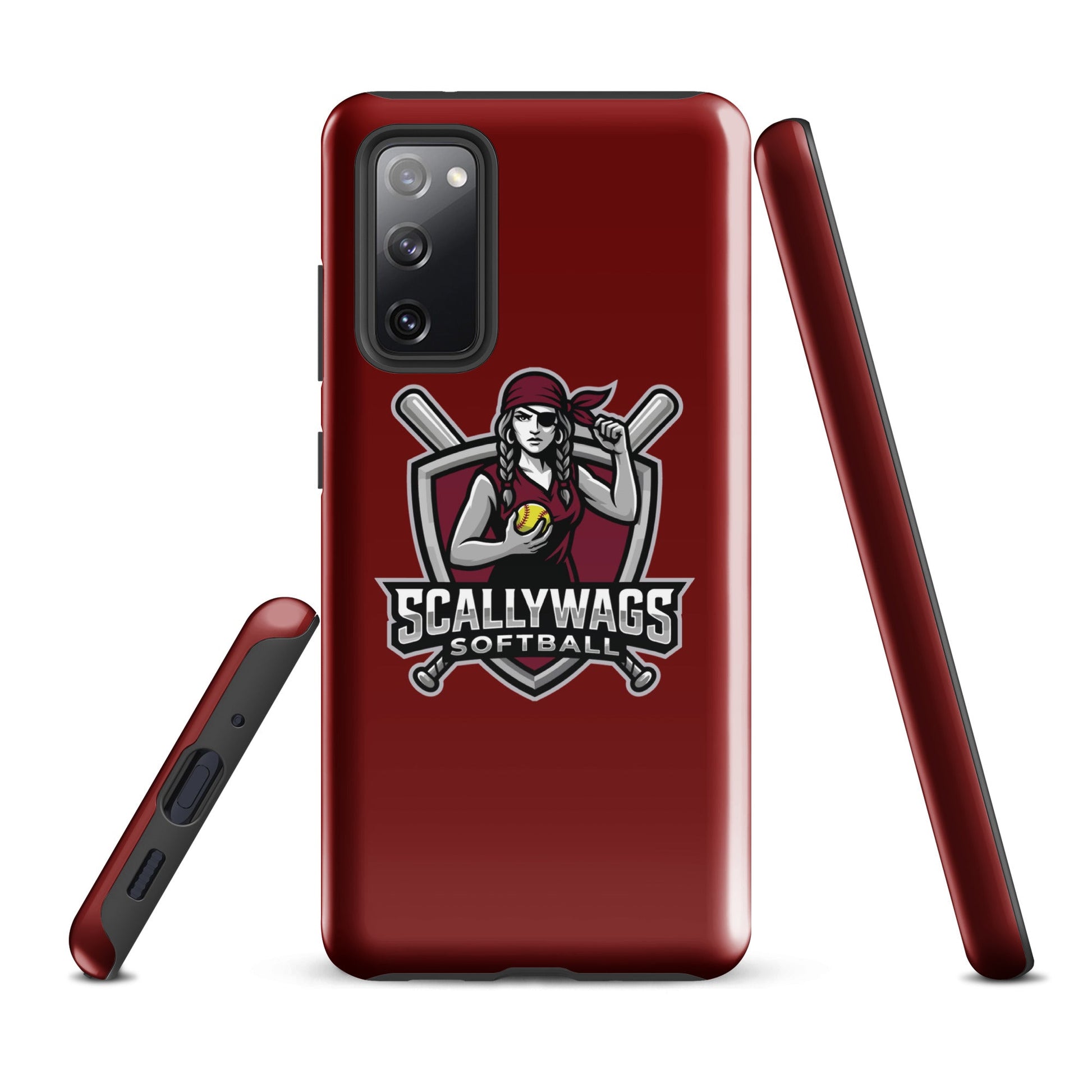 Tough Case for Samsung® | Scallywags Softball | Crest Logo