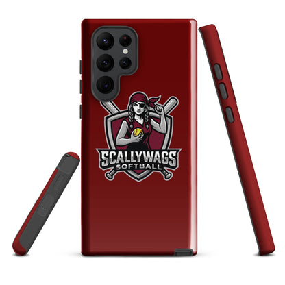 Tough Case for Samsung® | Scallywags Softball | Crest Logo