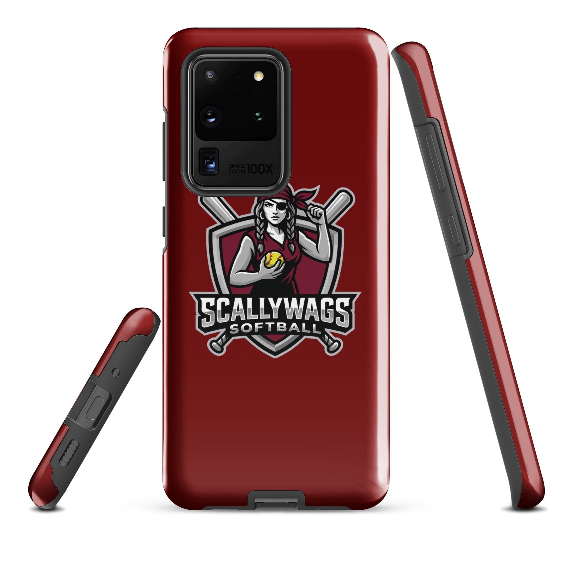 Tough Case for Samsung® | Scallywags Softball | Crest Logo