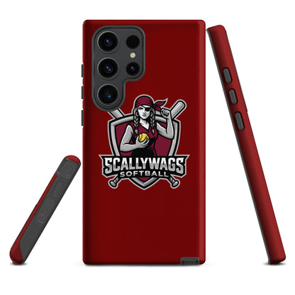 Tough Case for Samsung® | Scallywags Softball | Crest Logo