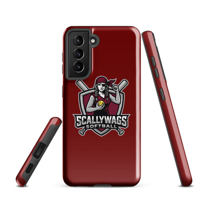 Tough Case for Samsung® | Scallywags Softball | Crest Logo