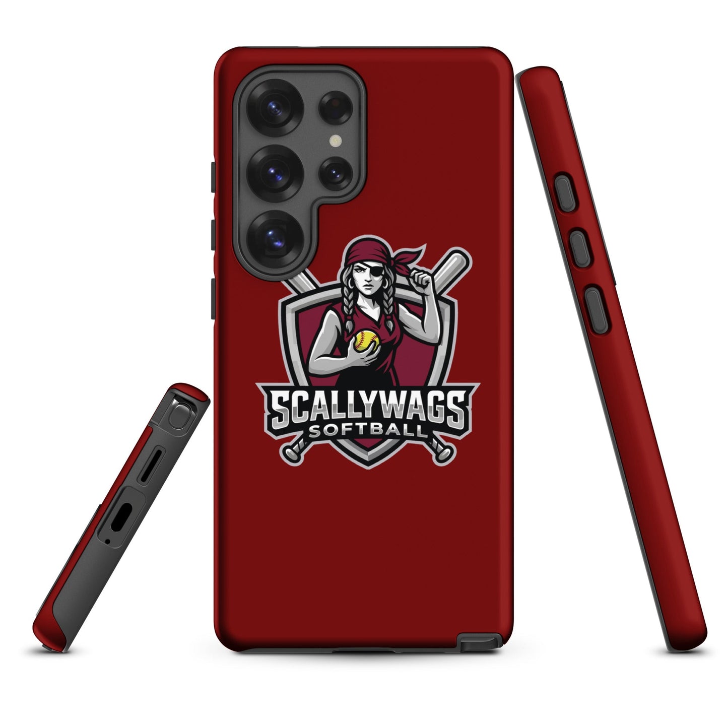 Tough Case for Samsung® | Scallywags Softball | Crest Logo